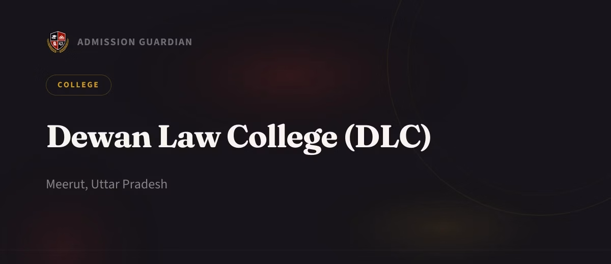 Dewan Law College (DLC) cover photo 1