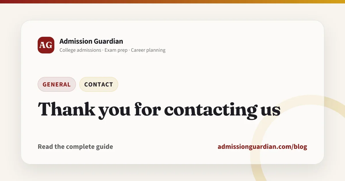 Thank you for contacting us