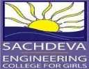 Sachdeva Engineering College For Girls (SECG)
