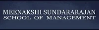 Meenakshi Sundararajan School of Management