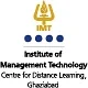 Institute of Management Technology Centre for Distance Learning - (IMT-CDL)