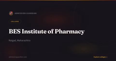 BES Institute of Pharmacy