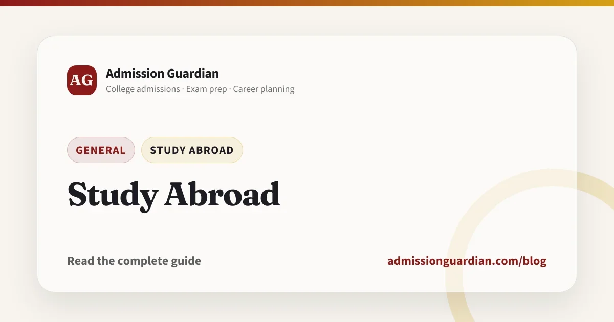Study Abroad